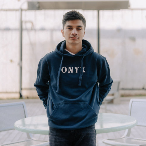 Felt Cute Hoodie (Midnight)