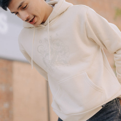 In The Weeds Women's Hoodie (Natural White)