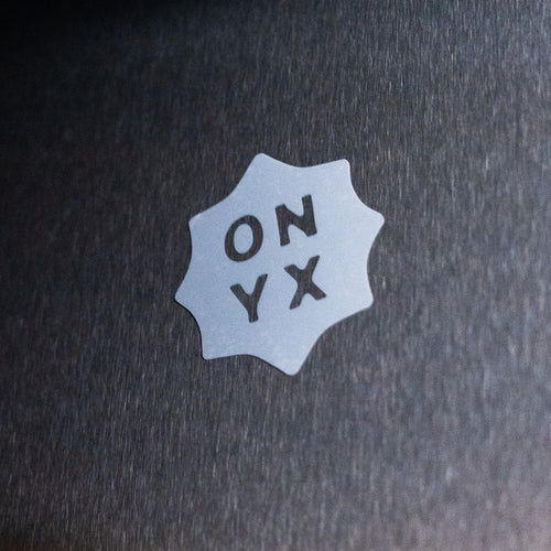 Onyx White Star Sticker