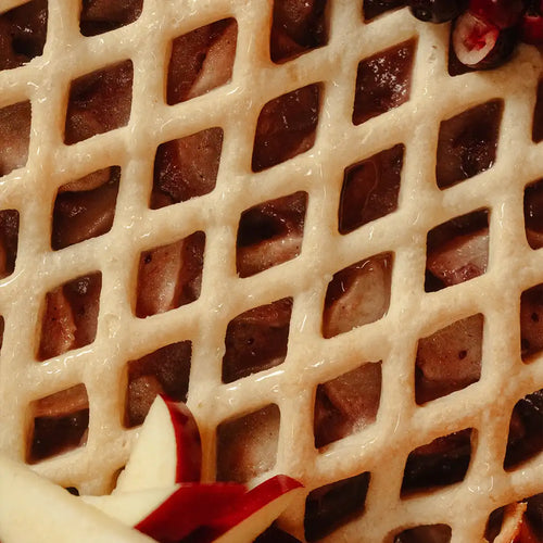 Cranberry Cardamom Apple Pie