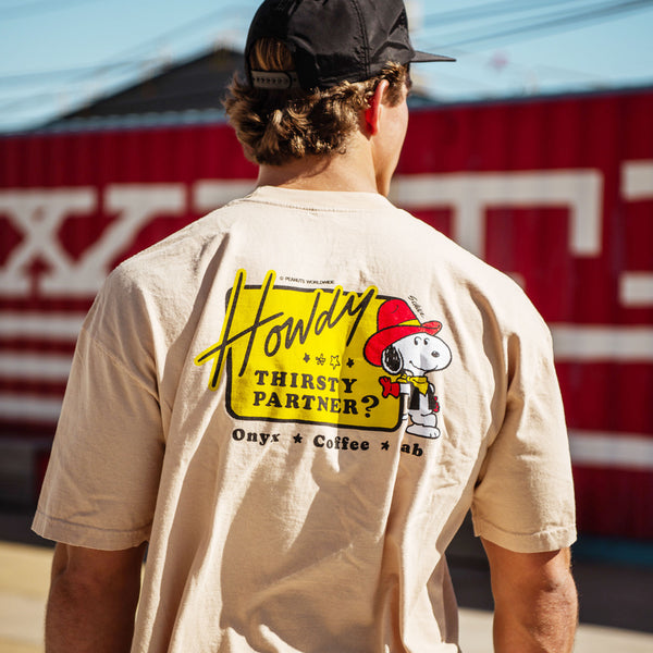 Howdy Thirsty Snoopy Tee