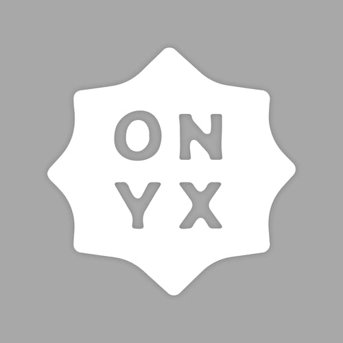 Onyx White Star Sticker