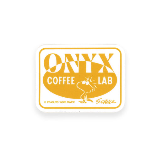 Snoopy Sticker – Woodstock & Onyx (Yellow)