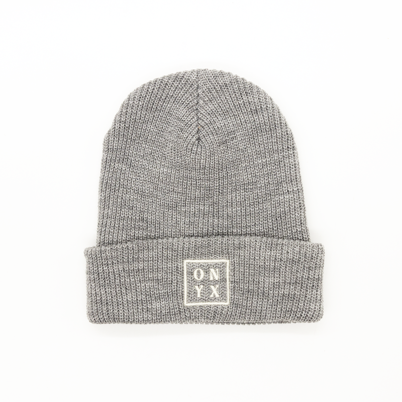 Box Logo Beanie (Cement)