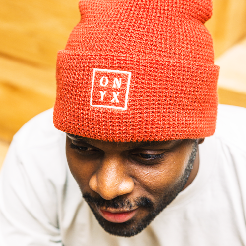Box Logo Beanie (Rust)