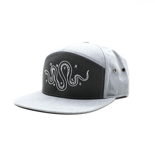 Sneaky Snake Six Panel Hat (Cement)